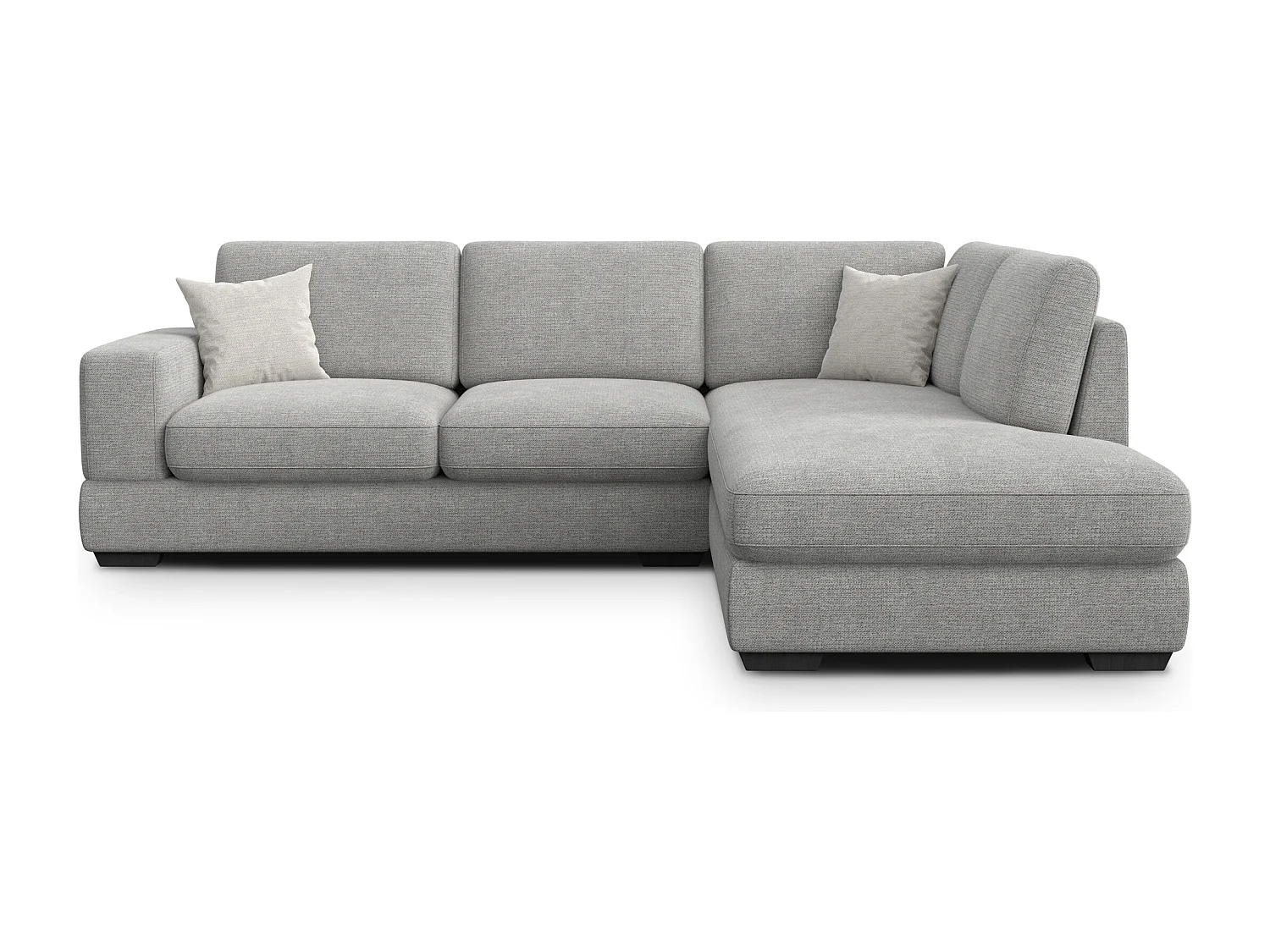 Ecksofa 5-Sitzer rechts OTTO, grau