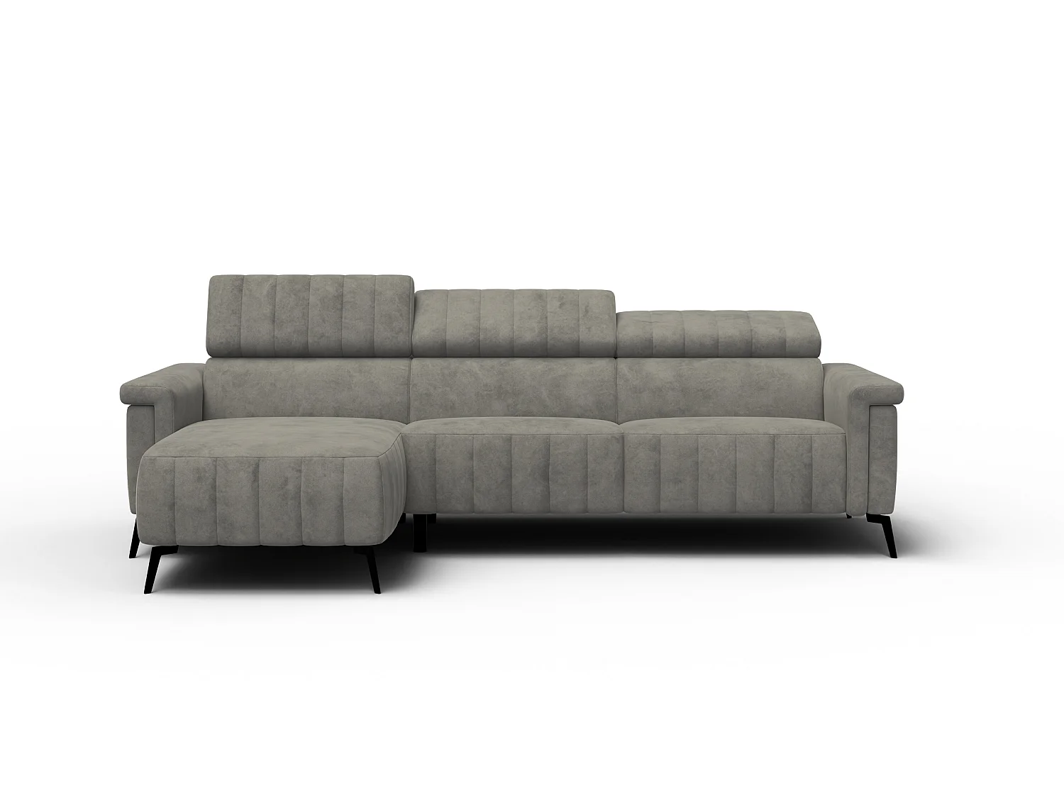 Ecksofa 4-Sitzer NORDEL, taupe