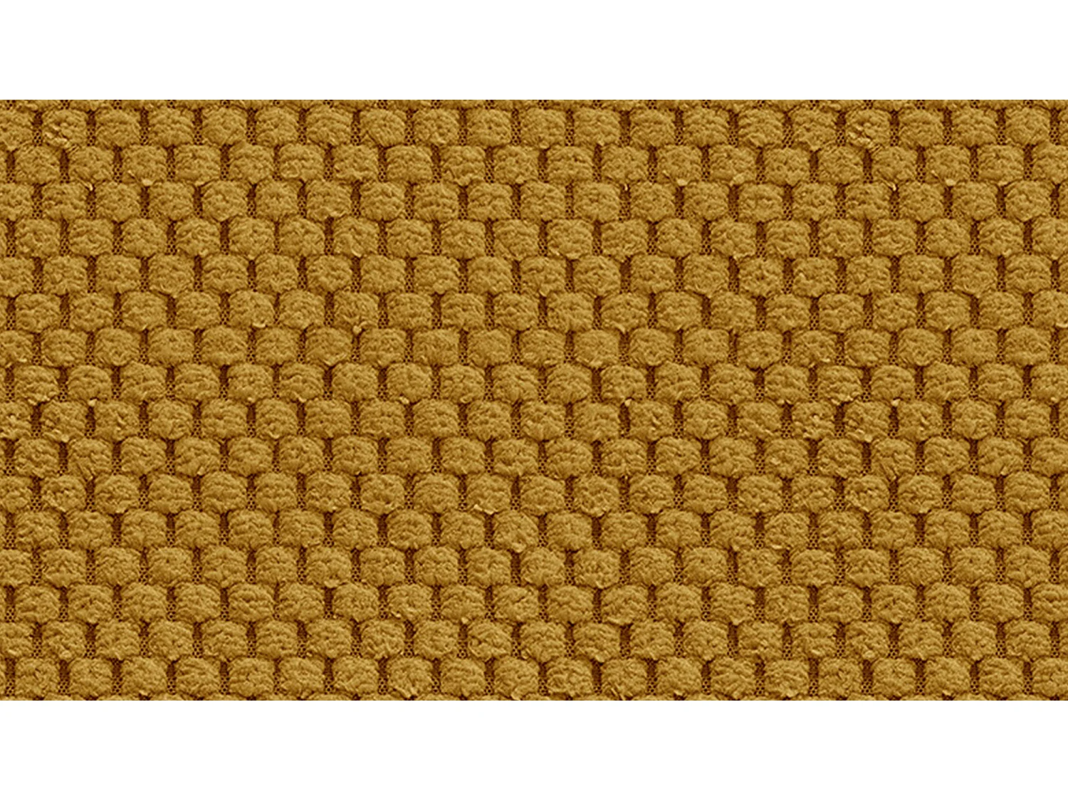 Ecksofa 5-Sitzer links MELLOW, safran