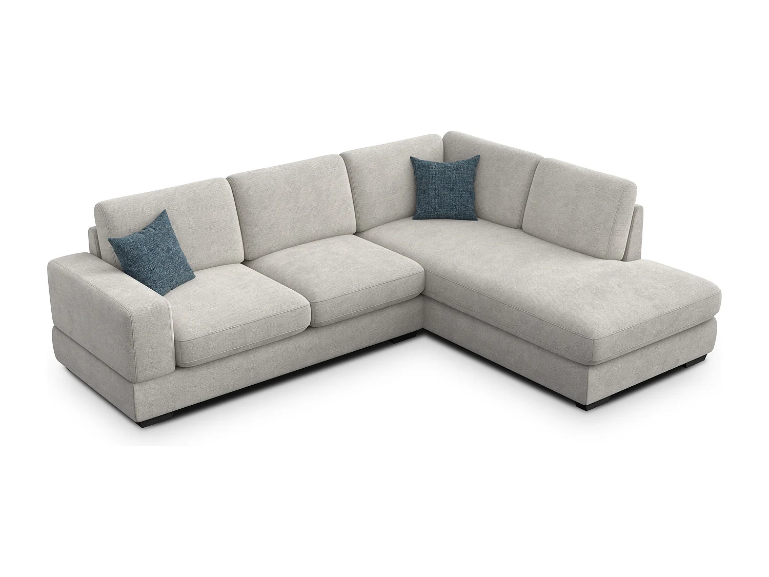Ecksofa 5-Sitzer rechts OTTO, creme