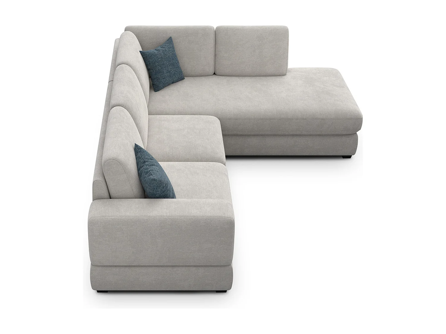 Ecksofa 5-Sitzer rechts OTTO, creme