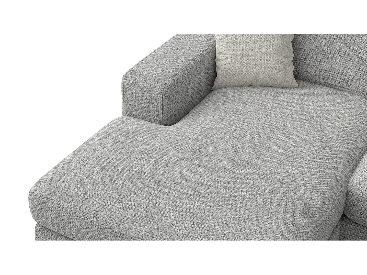 Ecksofa 4-Sitzer links OTTO, grau