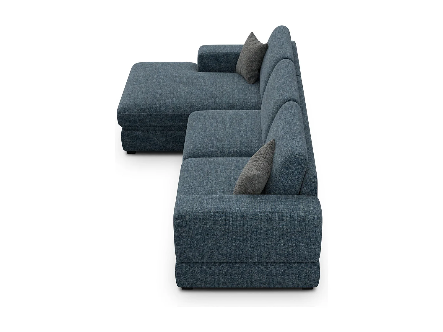 Ecksofa 4-Sitzer links OTTO, marineblau