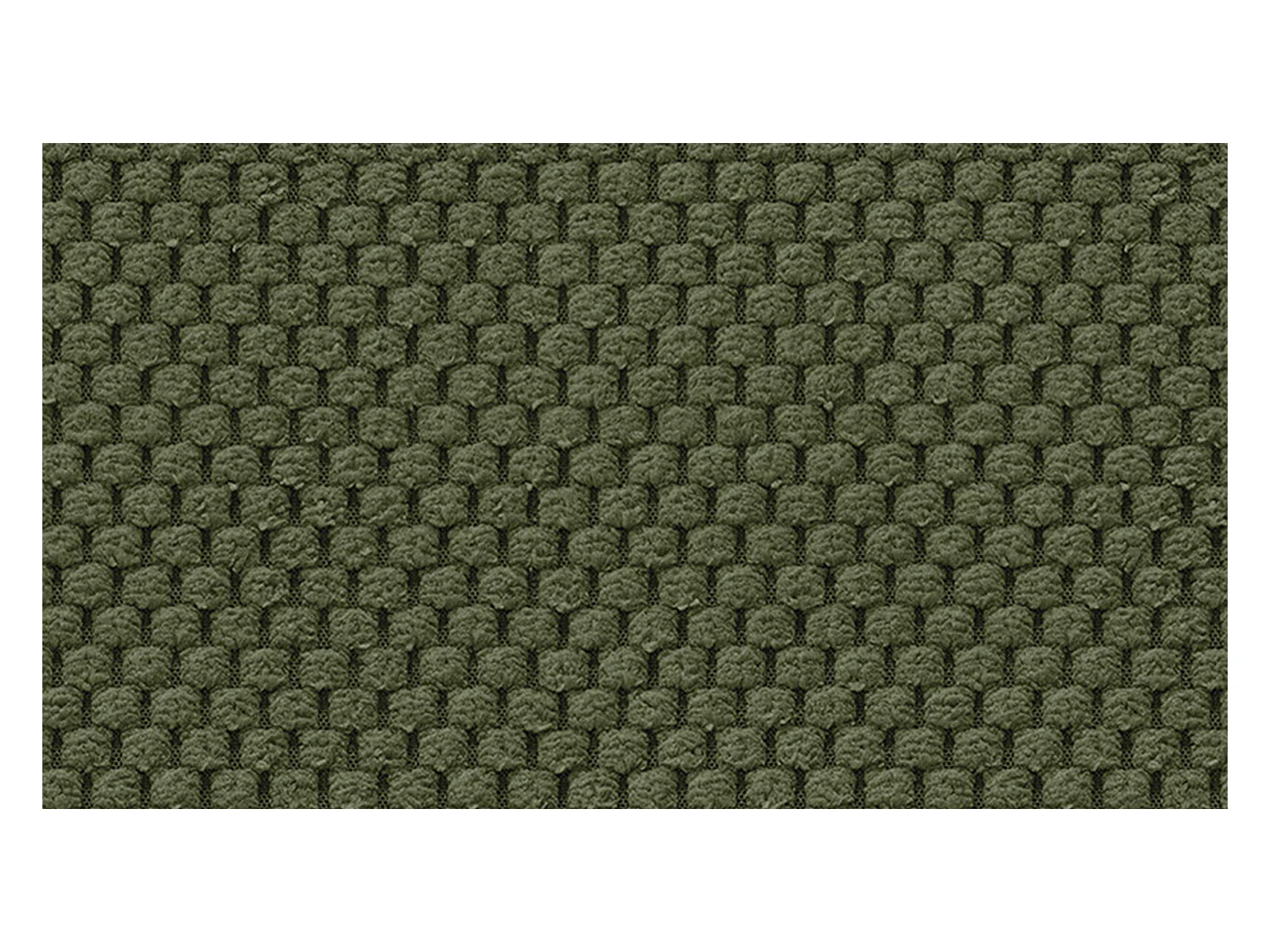 CANAPÉ D'ANGLE MELLOW 4 places, tissu vert