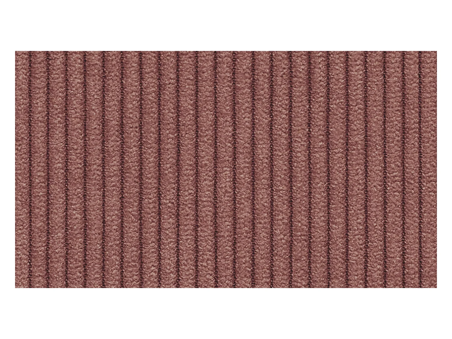 Canapé d'angle gauche 3 places VILT, tissu rose