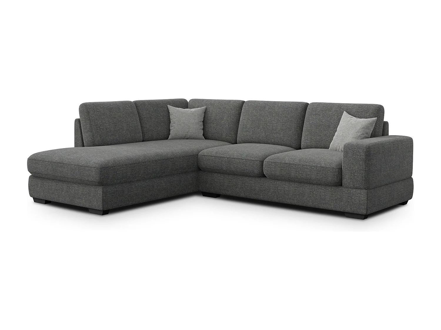 Ecksofa 5-Sitzer links OTTO, anthracit