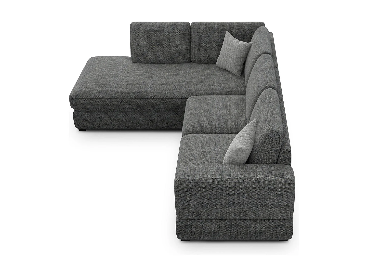 Ecksofa 5-Sitzer links OTTO, anthracit