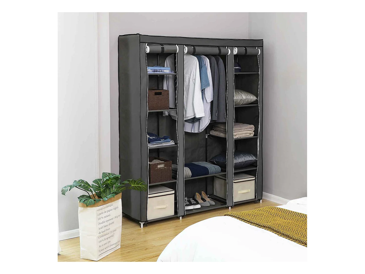 Stoffschrank Faltschrank