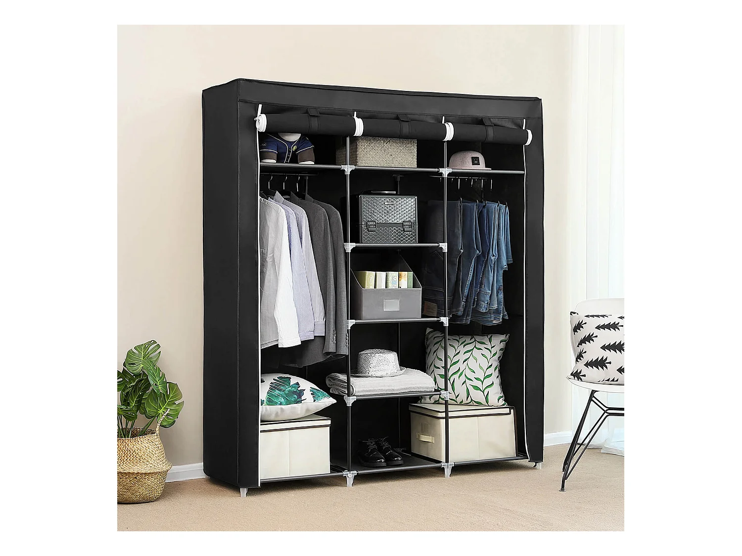 Stoffschrank Kleiderschrank