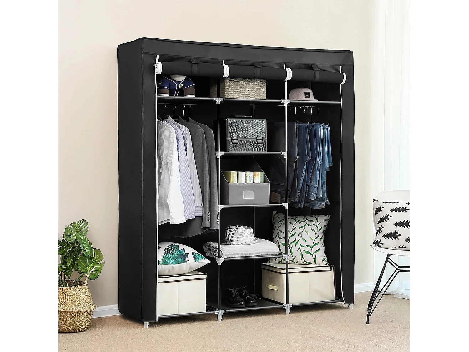 Stoffschrank Kleiderschrank