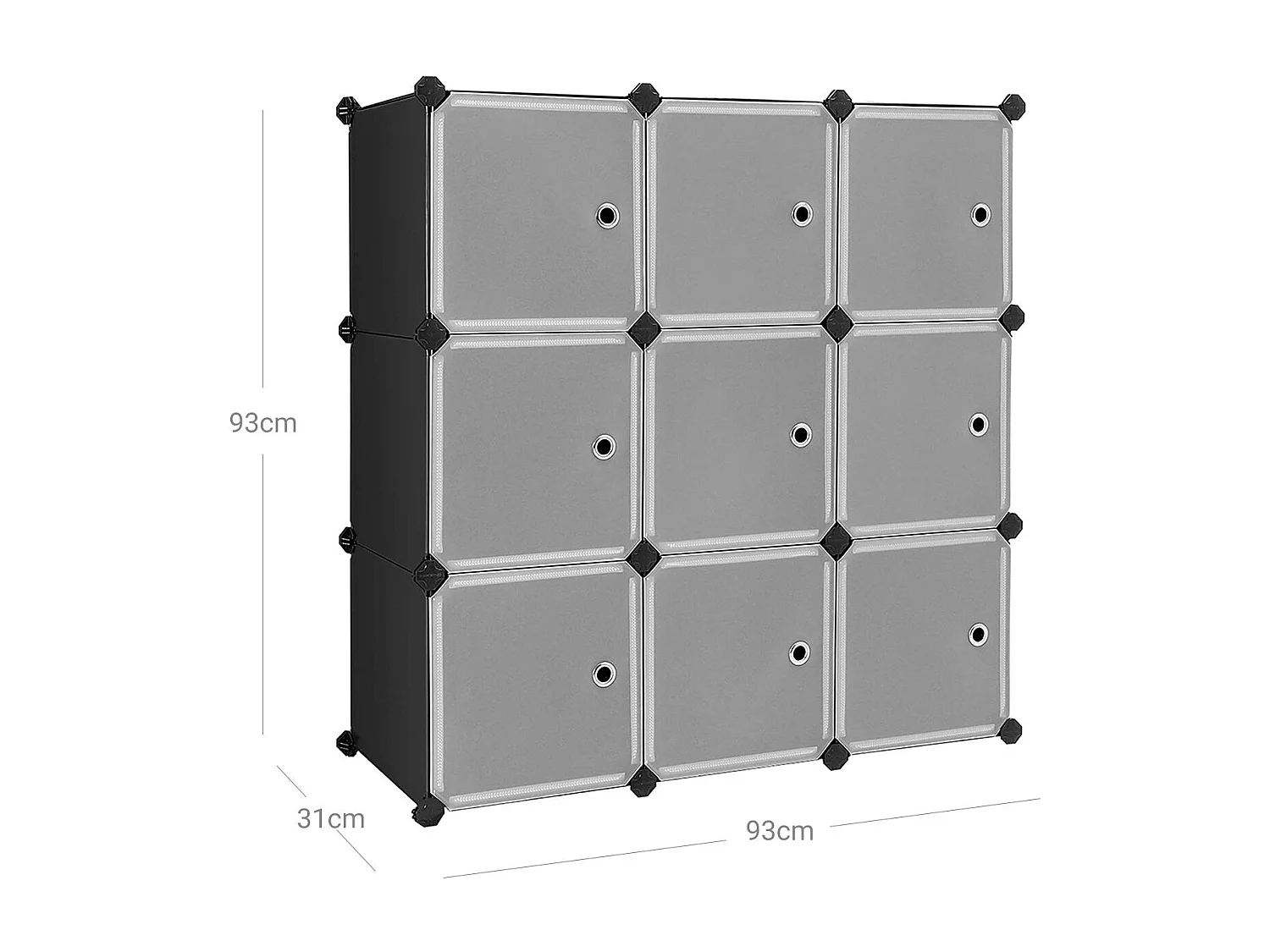 Kunststoffschrank Kleiderschrank