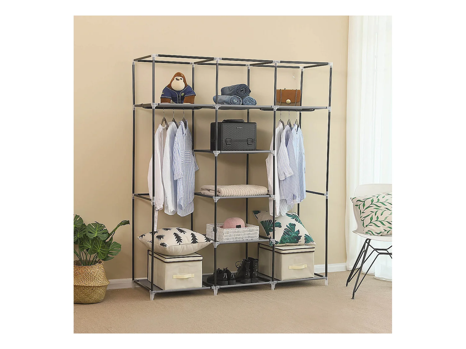 Stoffschrank Kleiderschrank