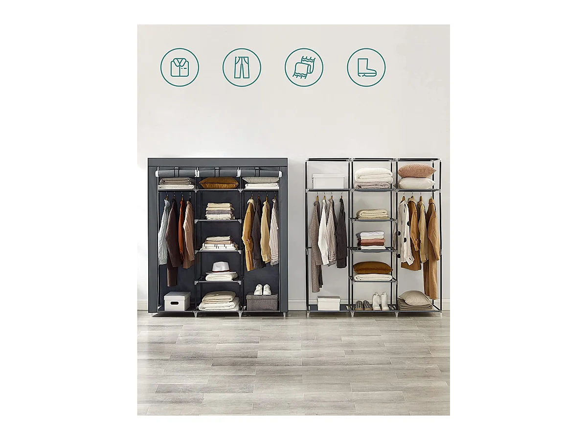 Stoffschrank Kleiderschrank