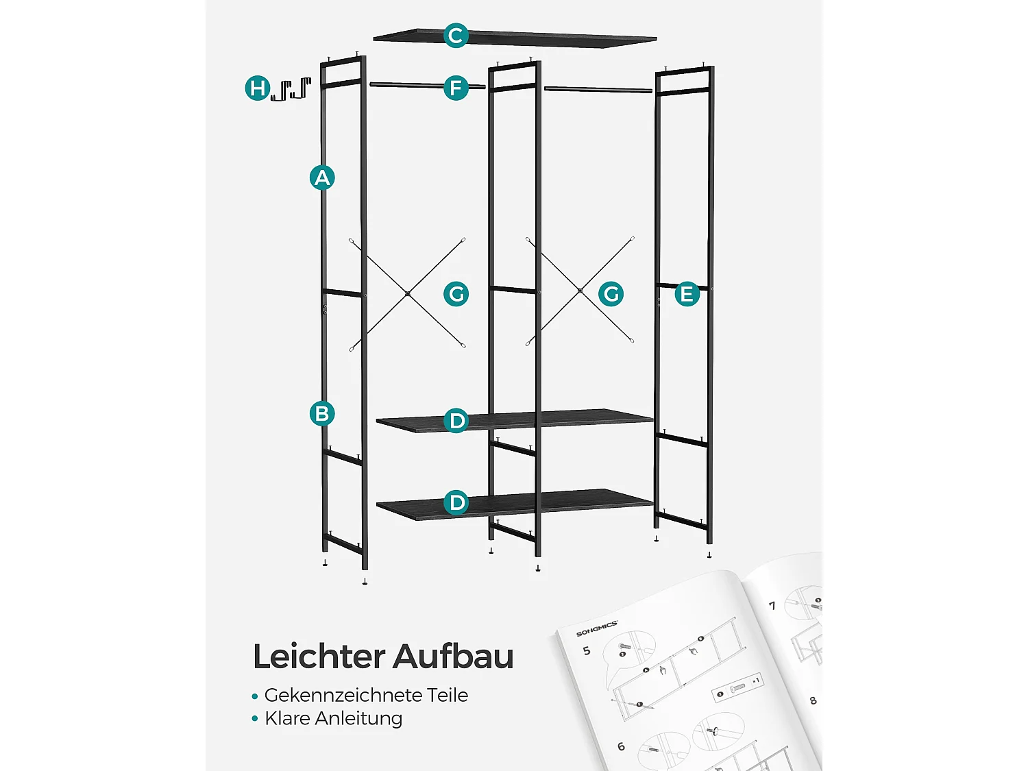 Kleiderschrank Malabo