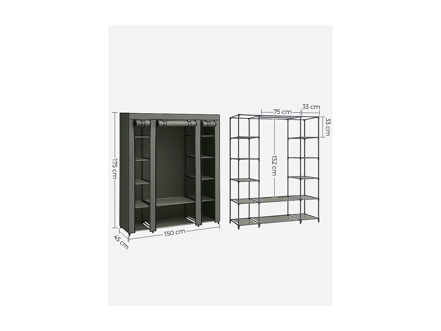 Stoffschrank Victoria Addis Ababa