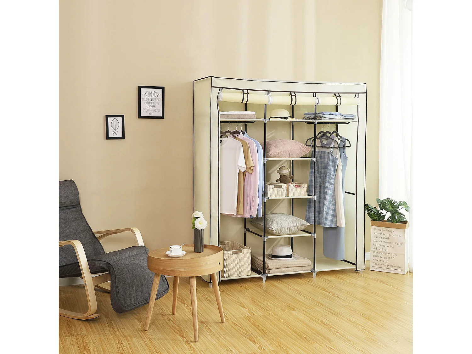 Stoffschrank Kleiderschrank