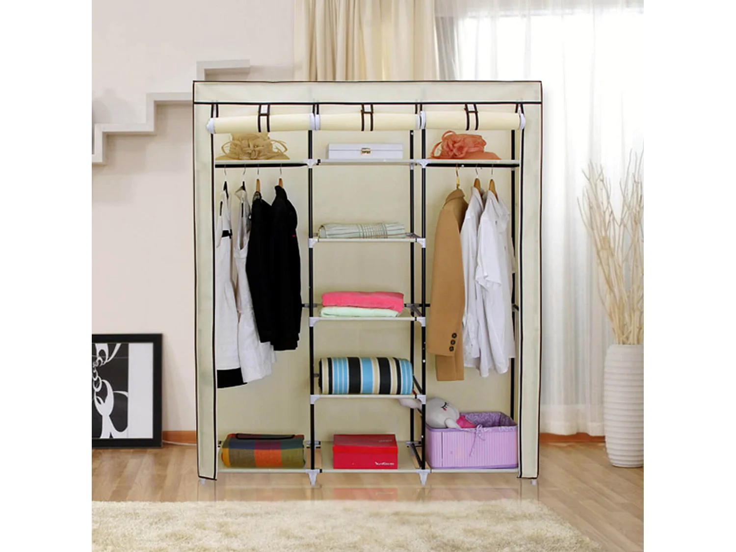 Stoffschrank Kleiderschrank