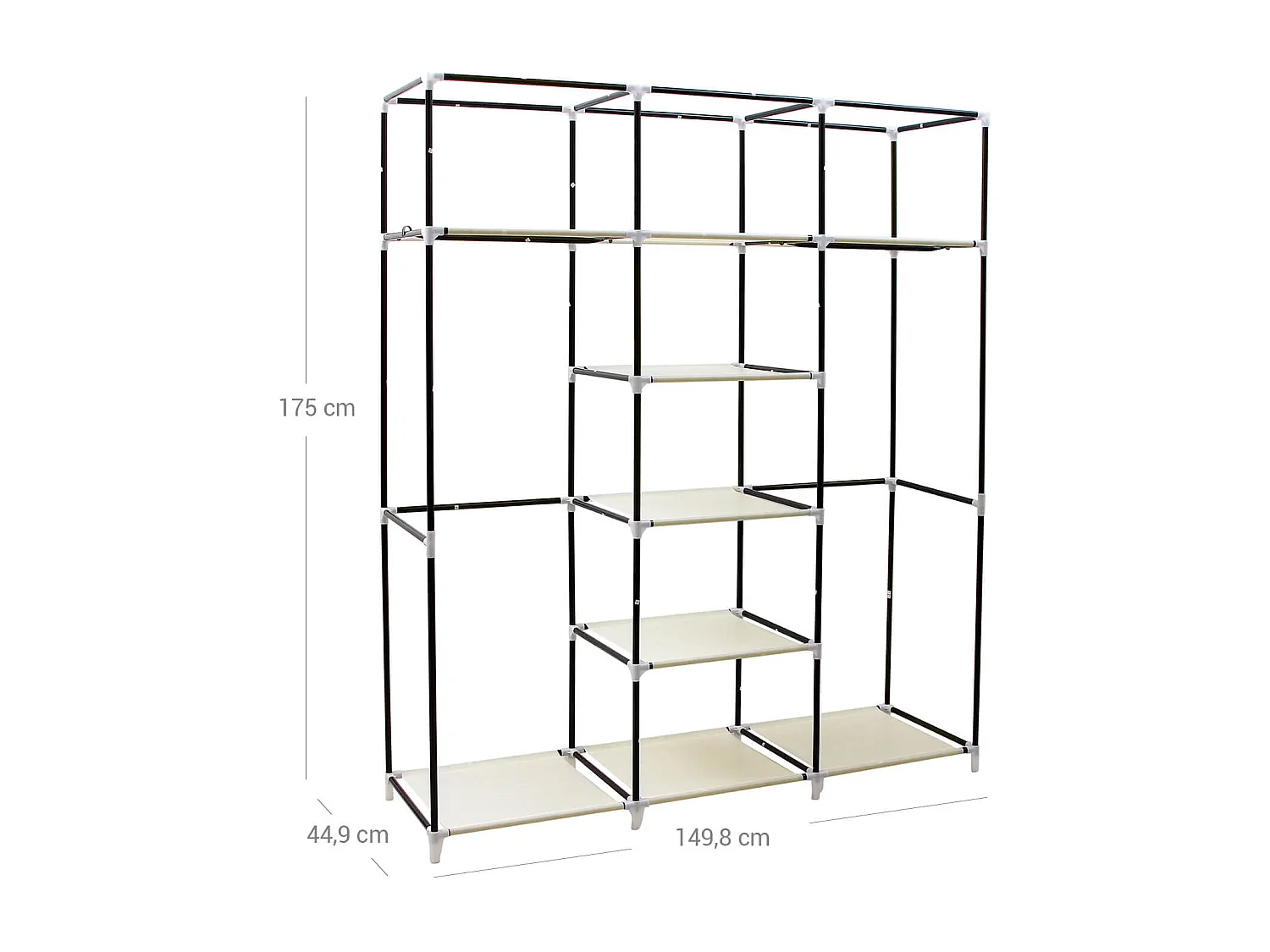 Stoffschrank Kleiderschrank
