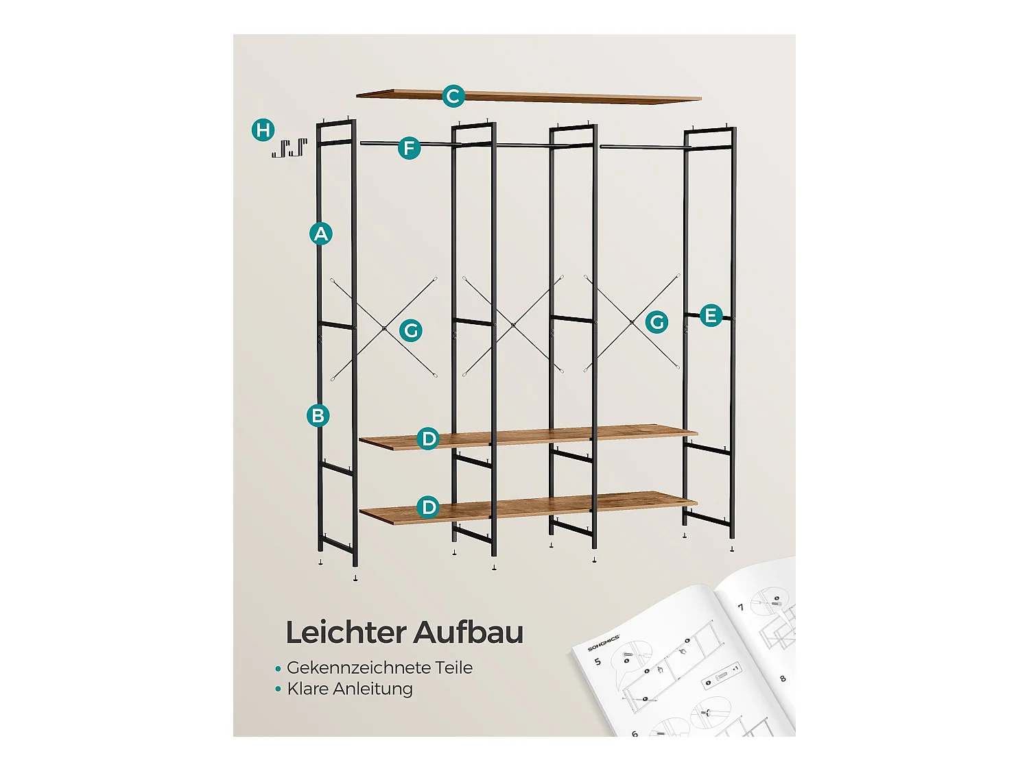 Kleiderschrank Praia