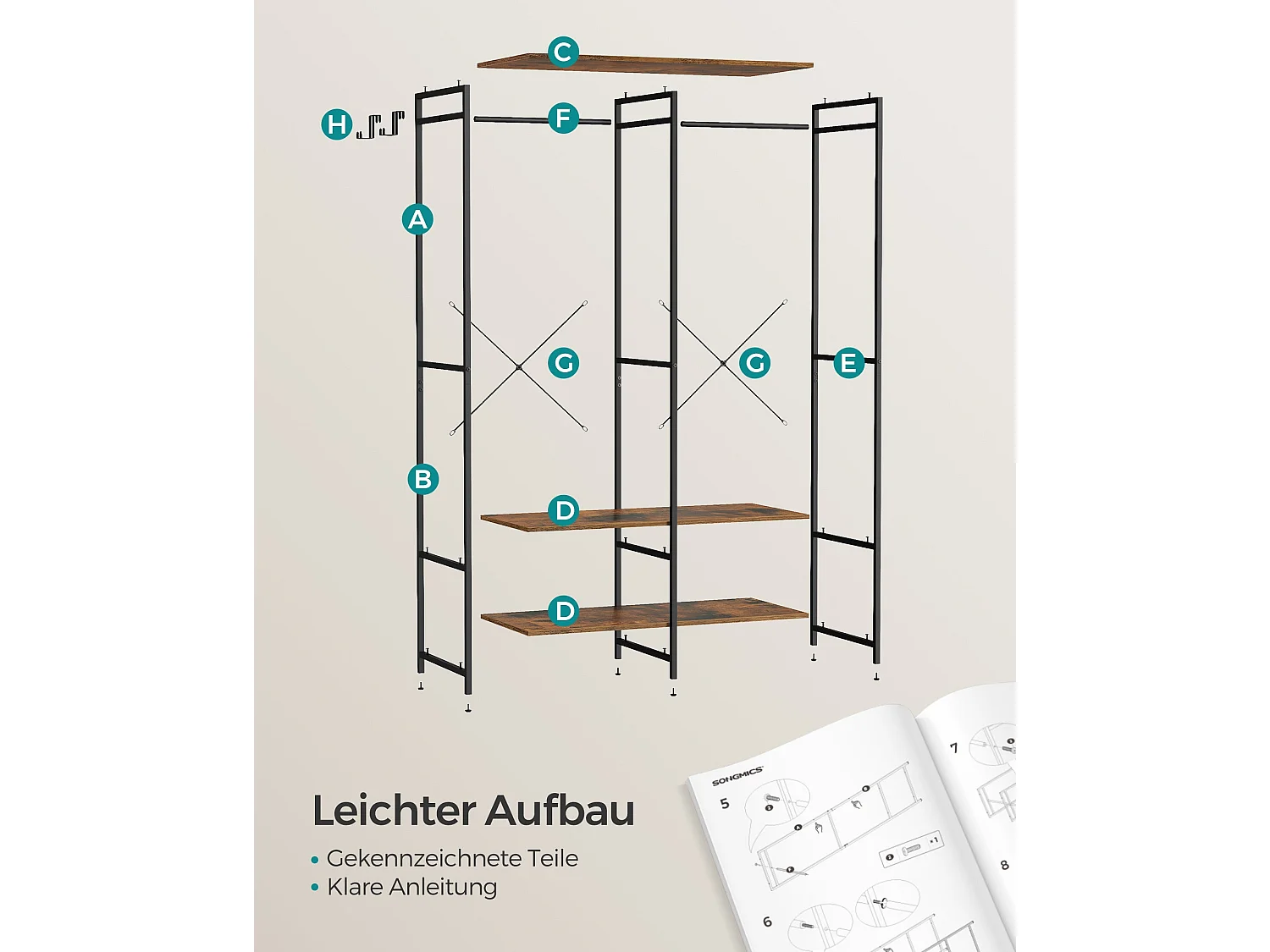 Kleiderschrank Malabo