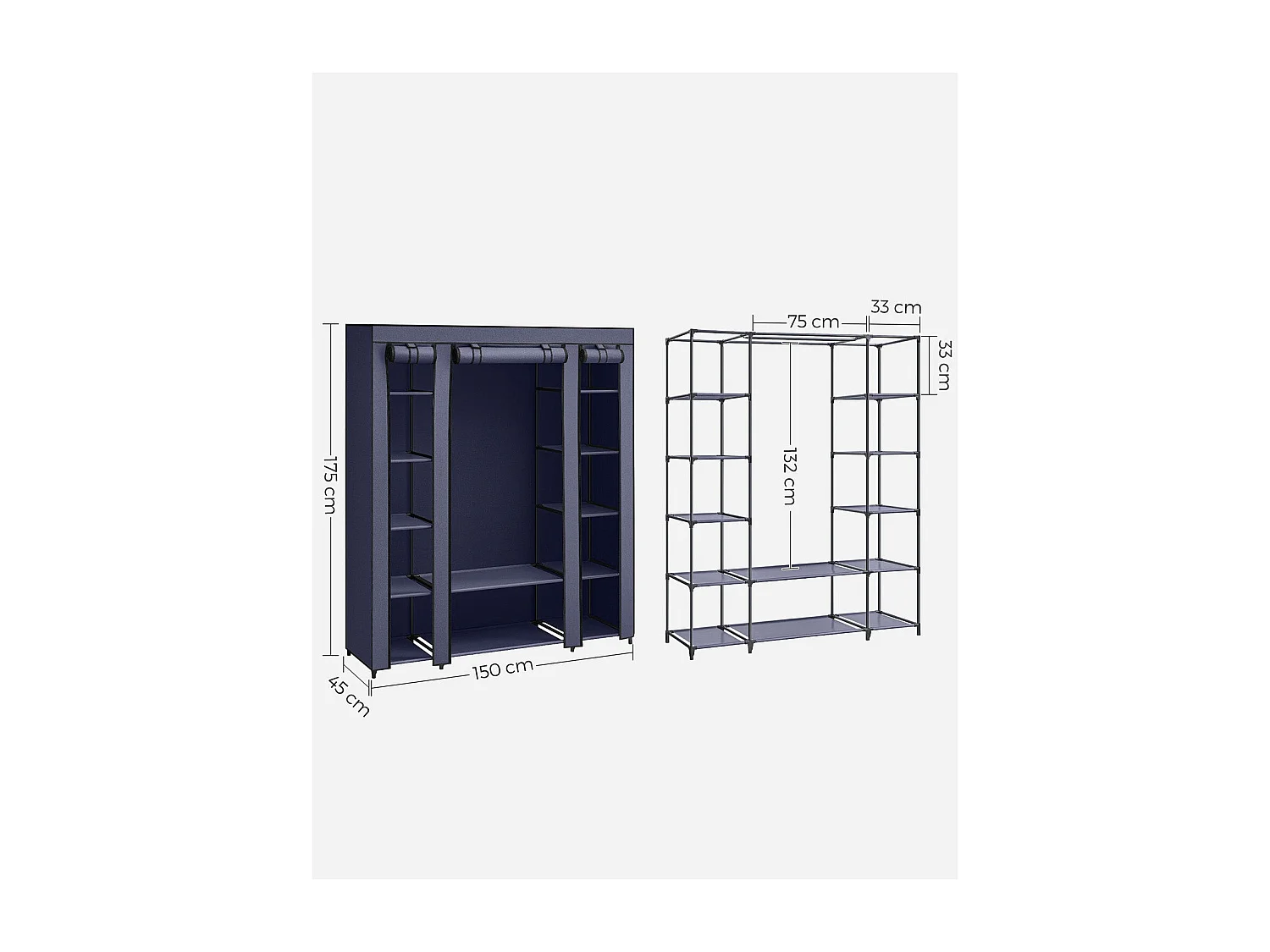 Stoffschrank Victoria Addis Ababa