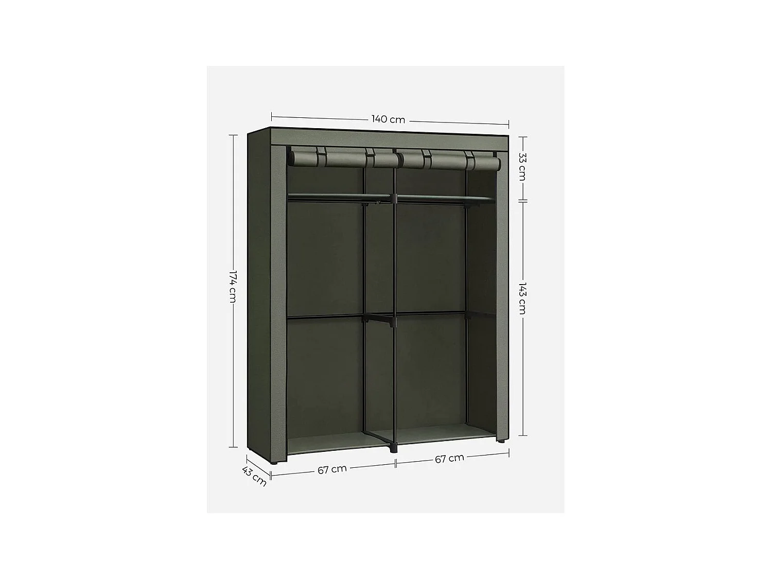 Stoffschrank Freetown