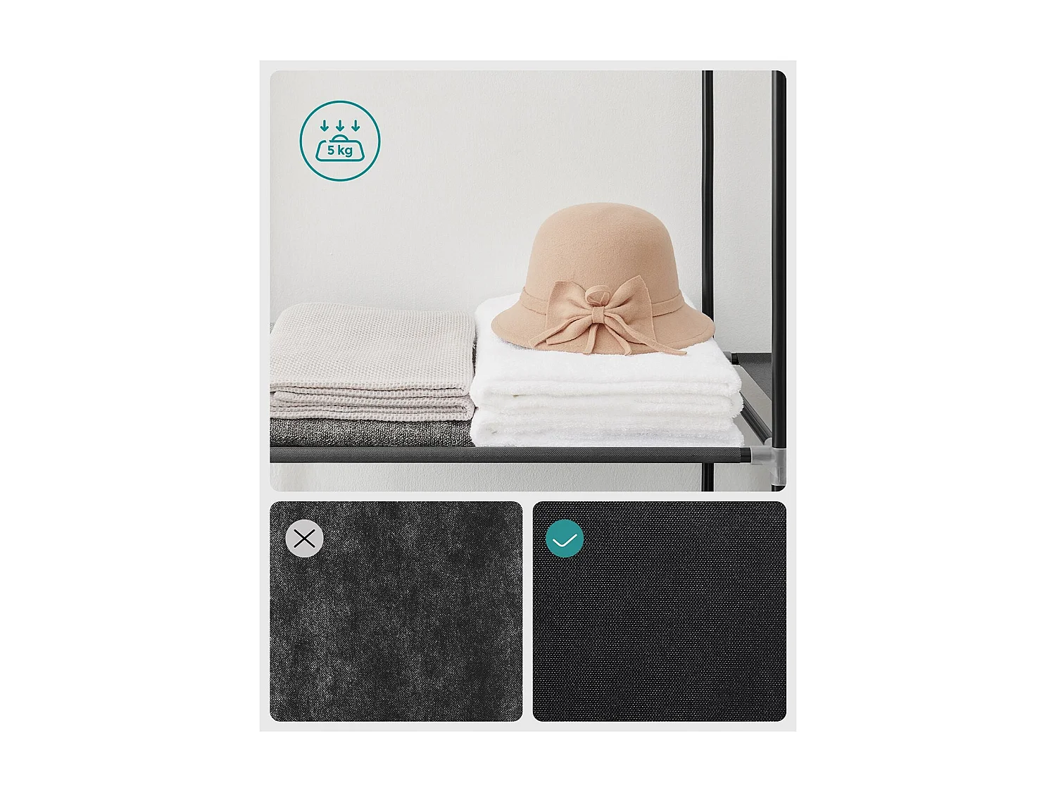 Stoffschrank Monrovia