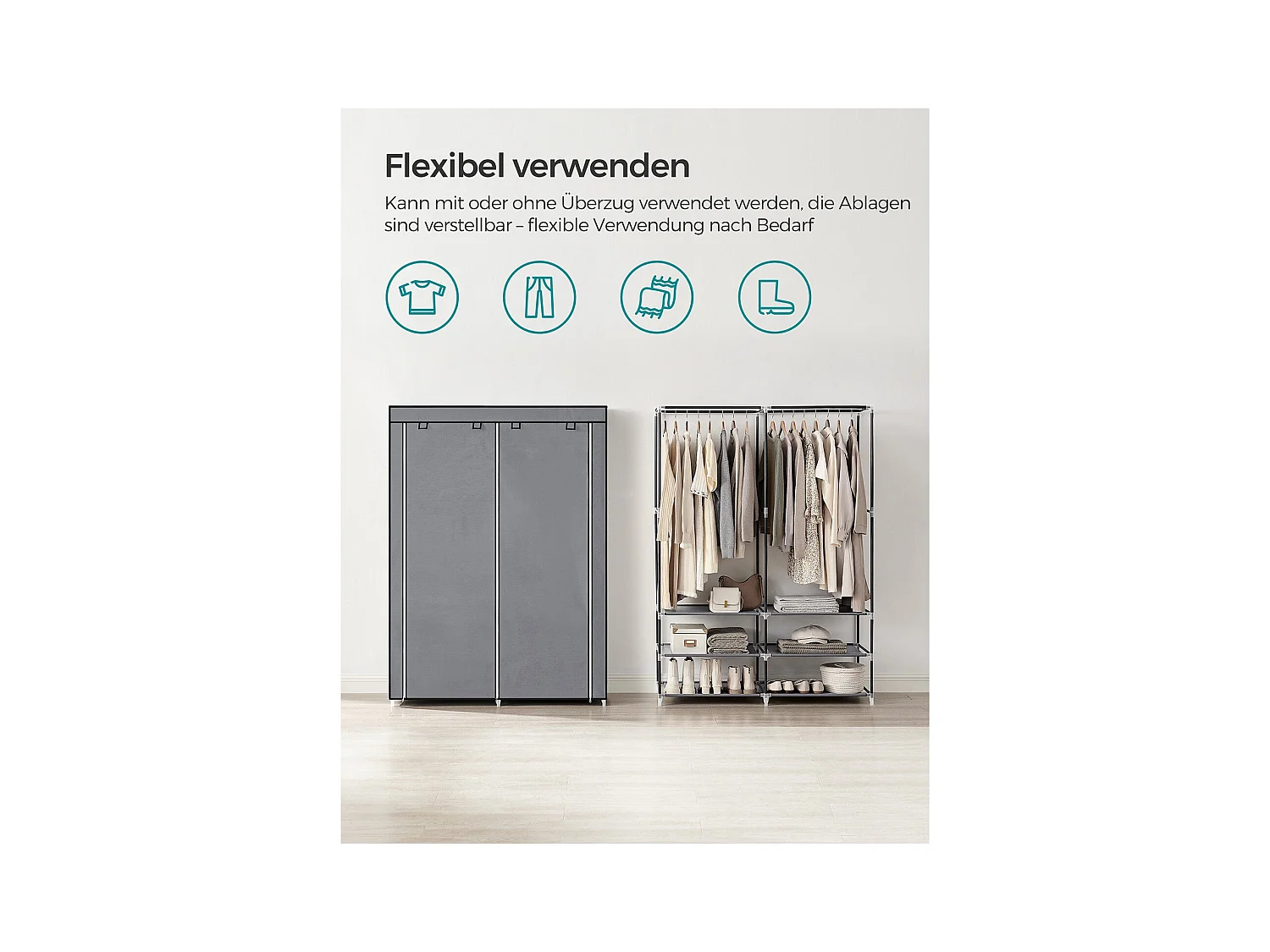 Stoffschrank Monrovia Victoria