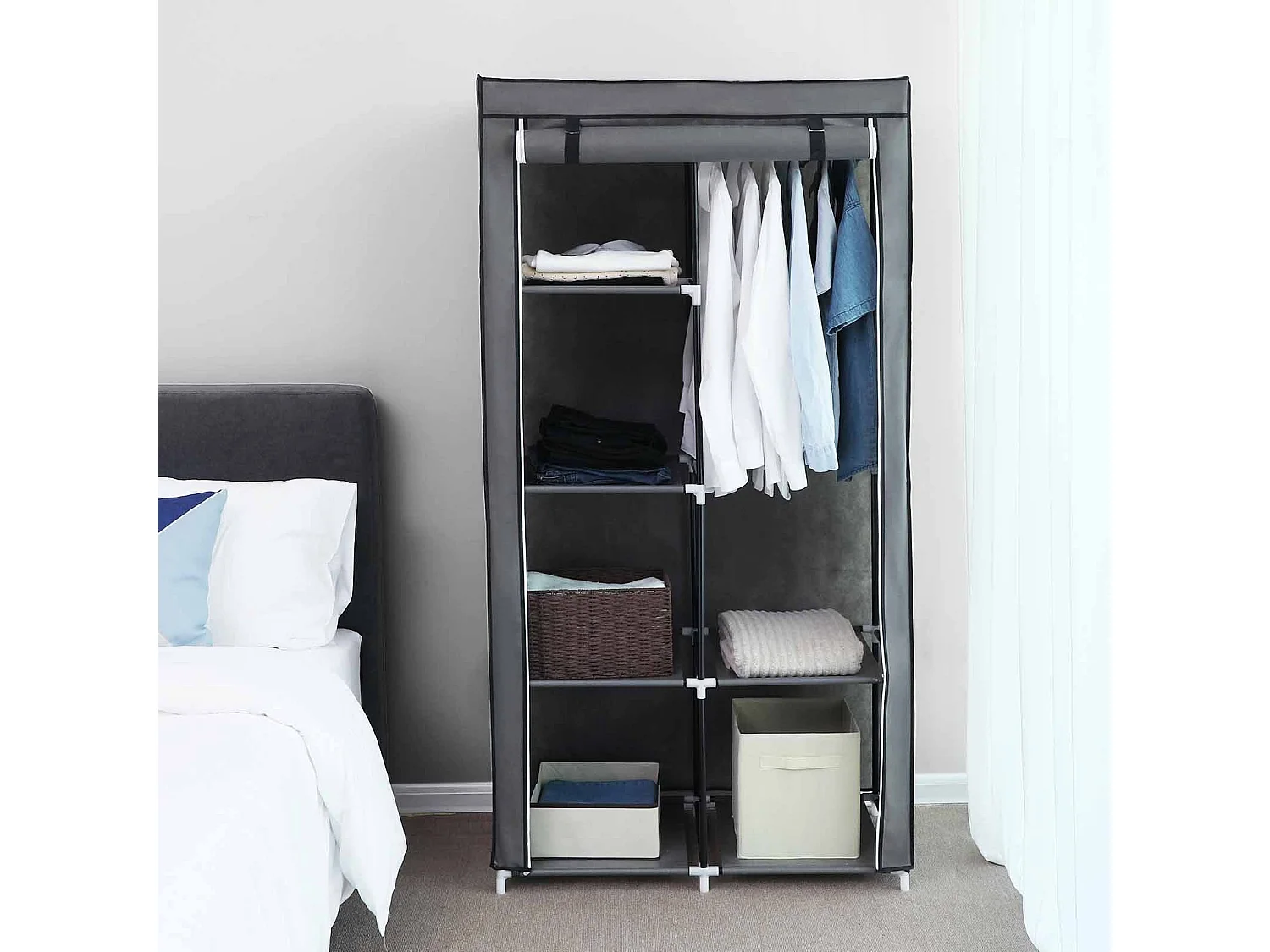 Stoffschrank Kleiderschrank