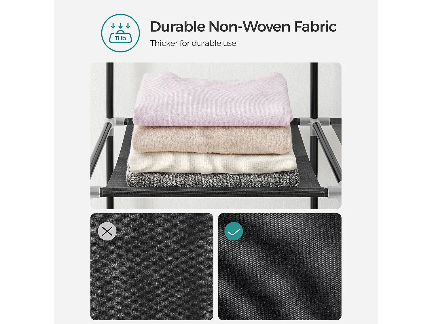 Armoire en tissu Bissau Moroni