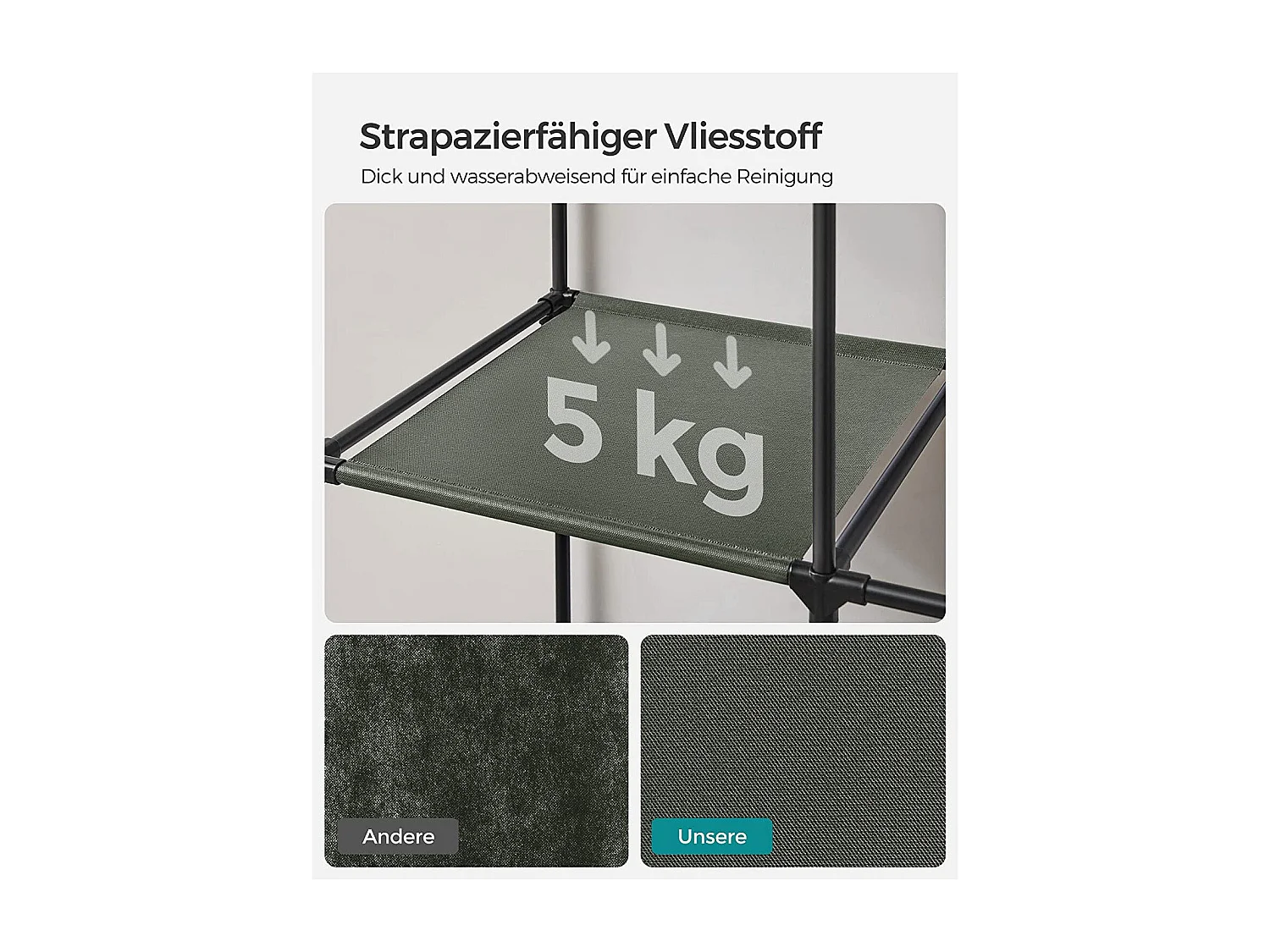 Armadio in tessuto Green River