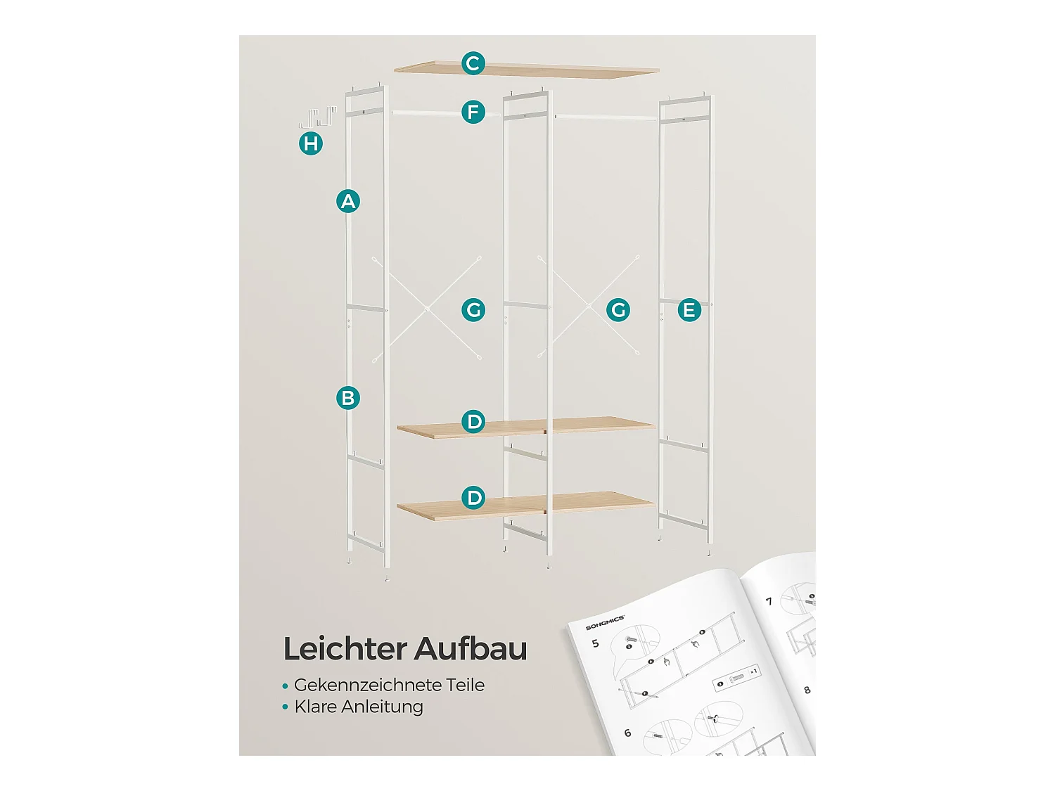 Kleiderschrank Malabo