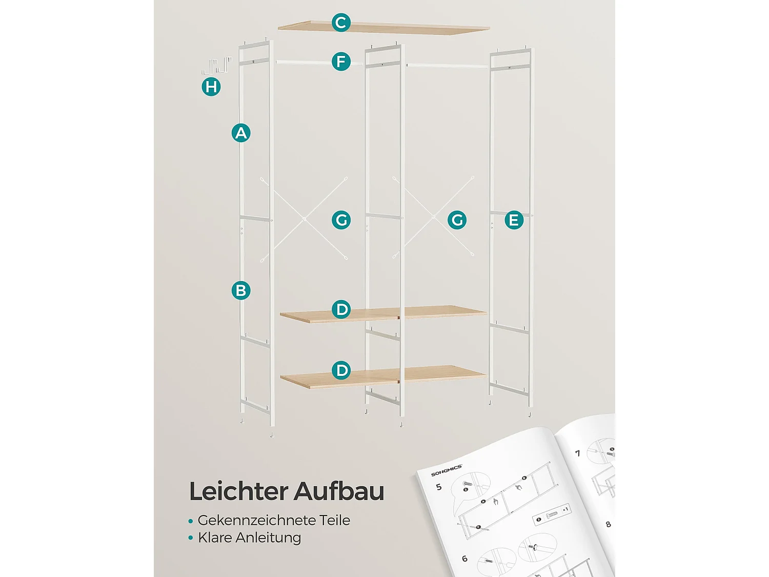 Kleiderschrank Malabo