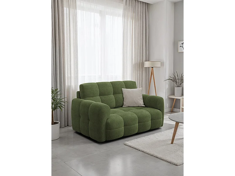 CANAPÉ MELLOW 2 places, tissu vert