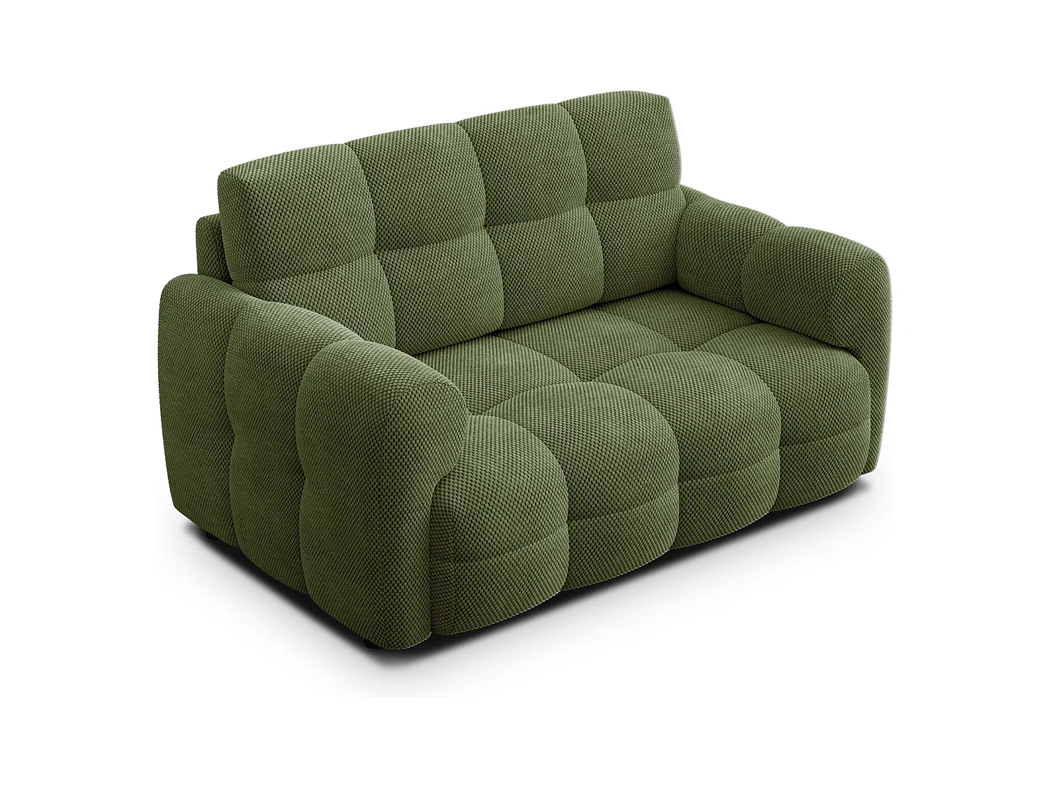 CANAPÉ MELLOW 2 places, tissu vert