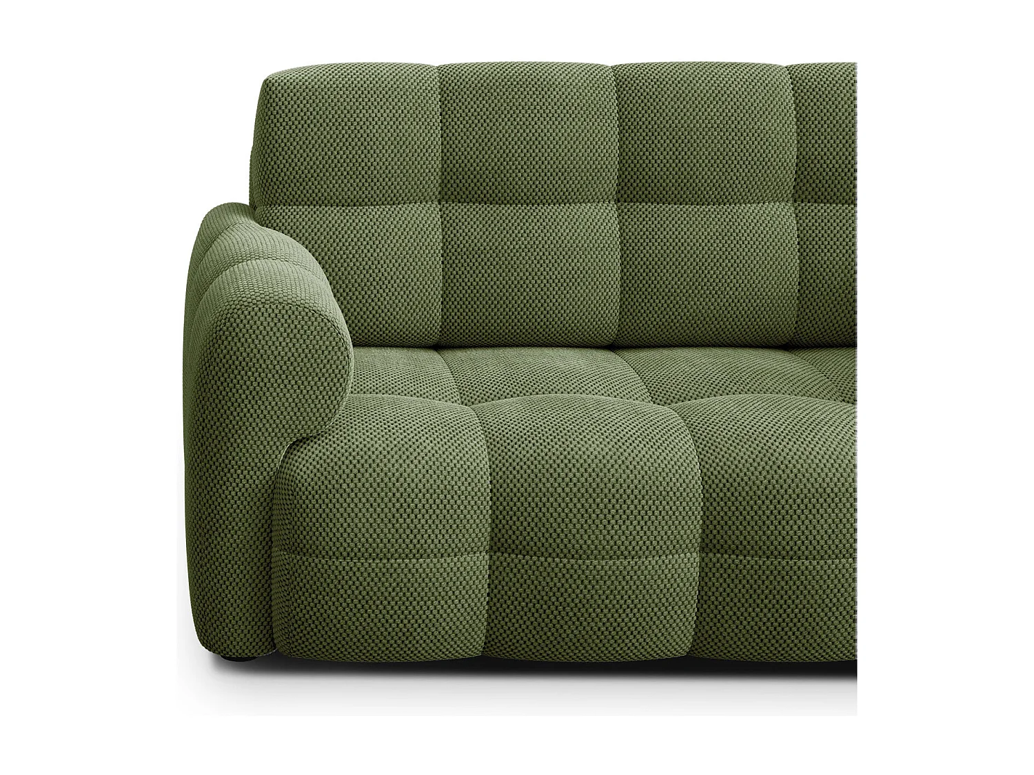 CANAPÉ MELLOW 2 places, tissu vert