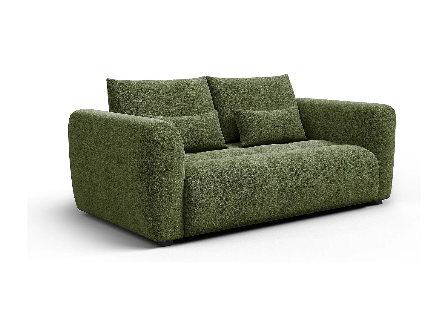 Sofa 3-Sitzer SORENO, dunkelgrün