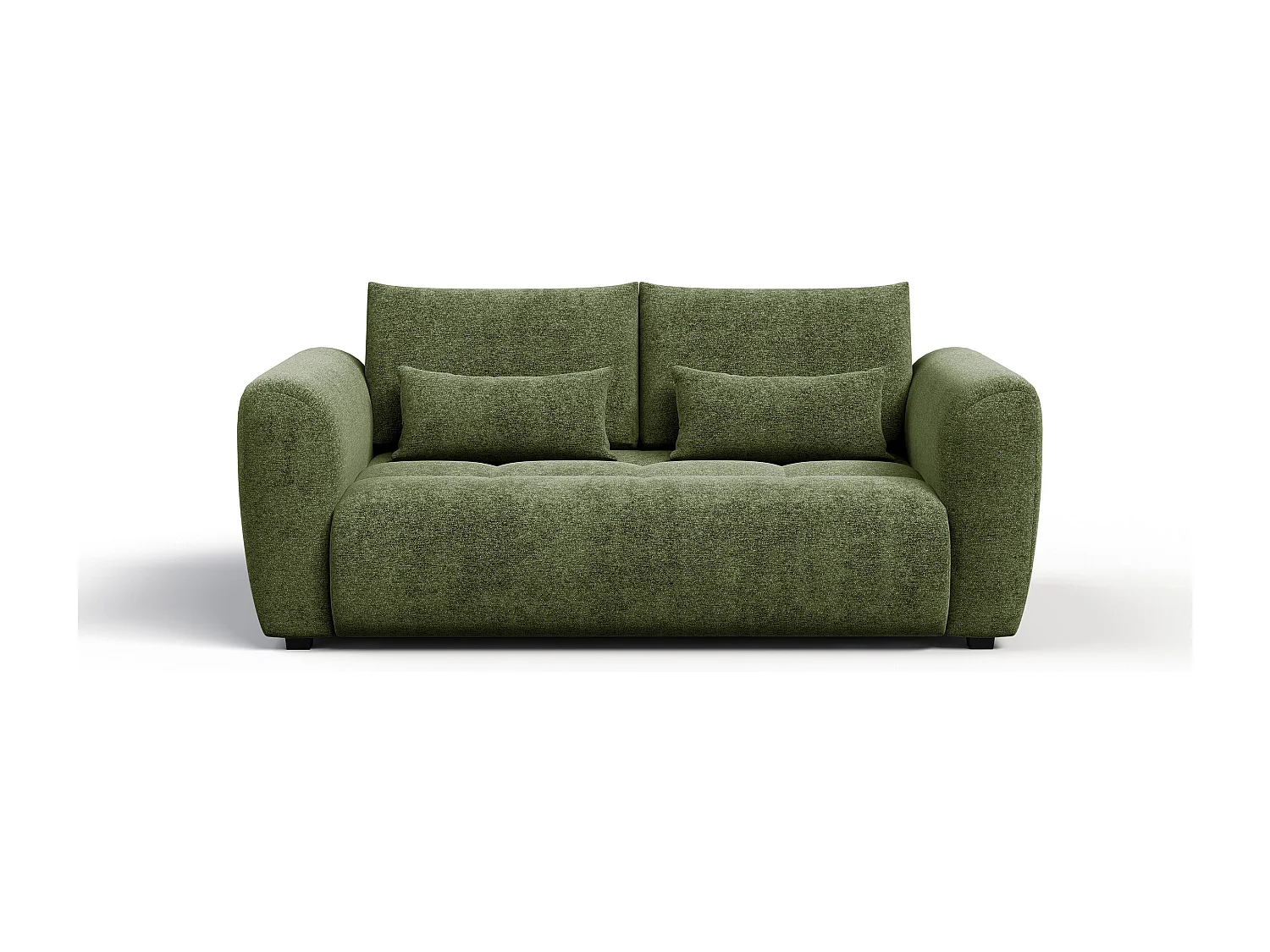 Sofa 3-Sitzer SORENO, dunkelgrün