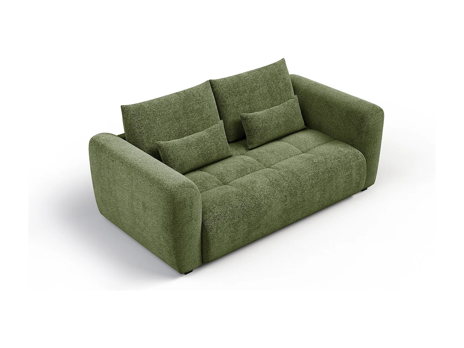 Sofa 3-Sitzer SORENO, dunkelgrün