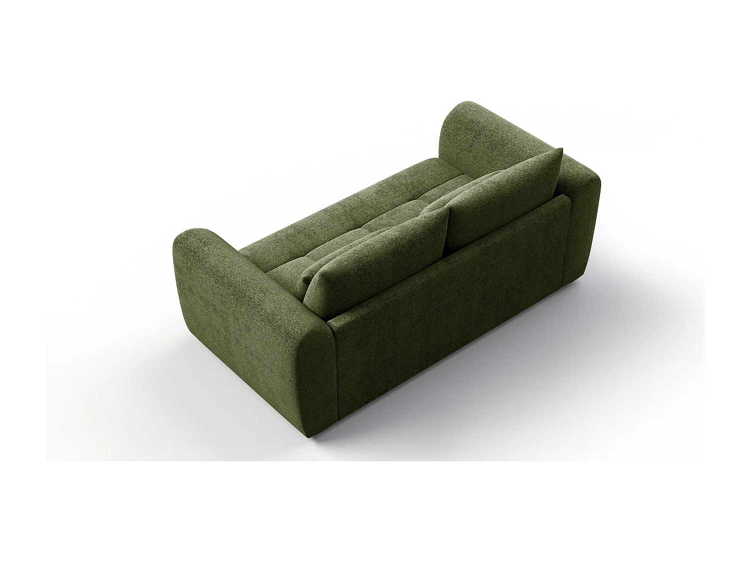 Sofa 3-Sitzer SORENO, dunkelgrün