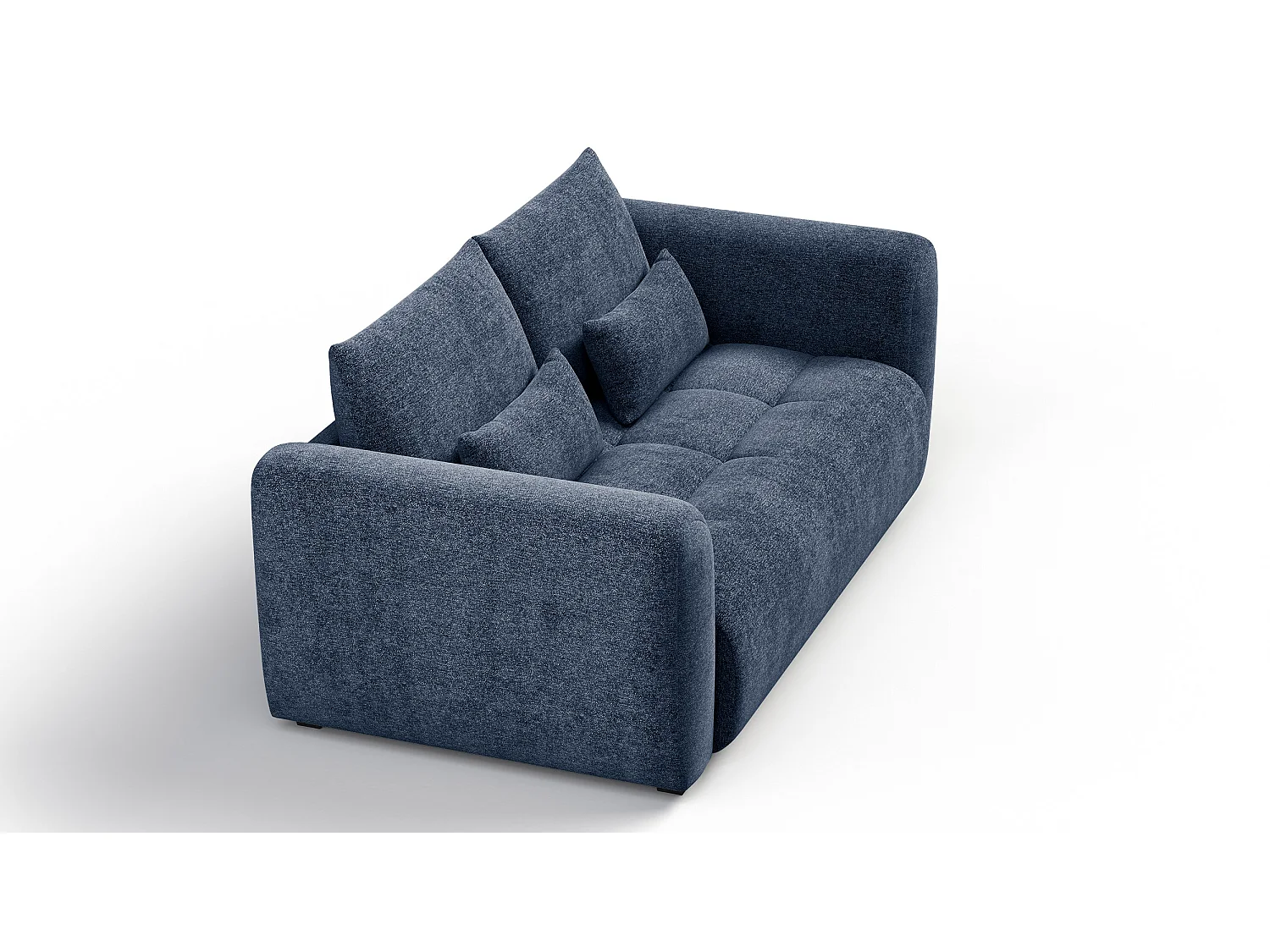 Sofa 3-Sitzer SORENO, dunkelblau