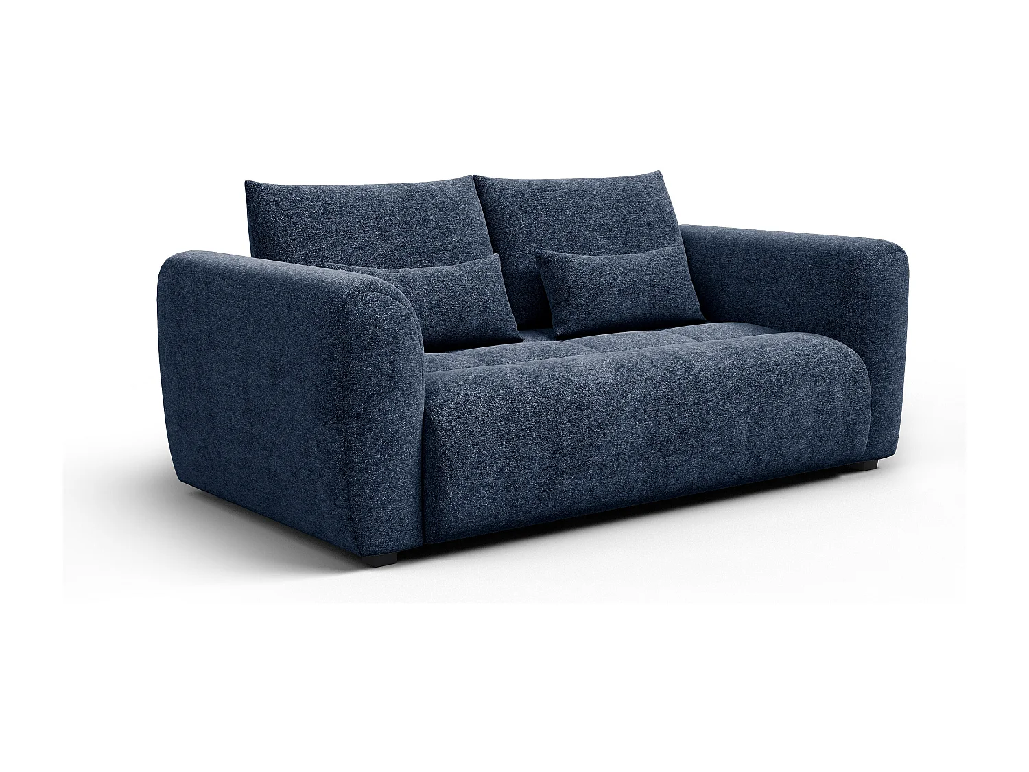 Sofa 3-Sitzer SORENO, dunkelblau