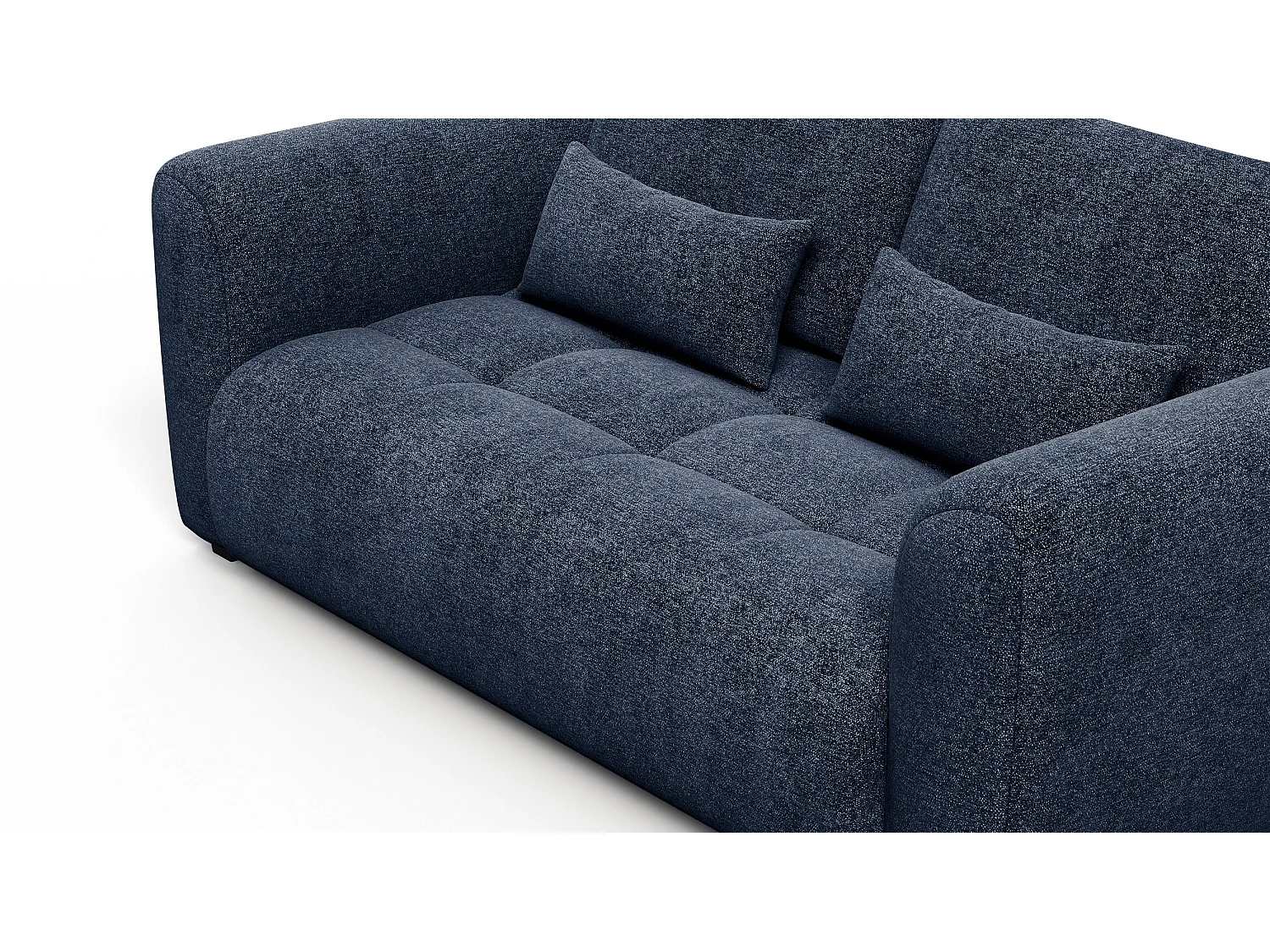 Sofa 3-Sitzer SORENO, dunkelblau