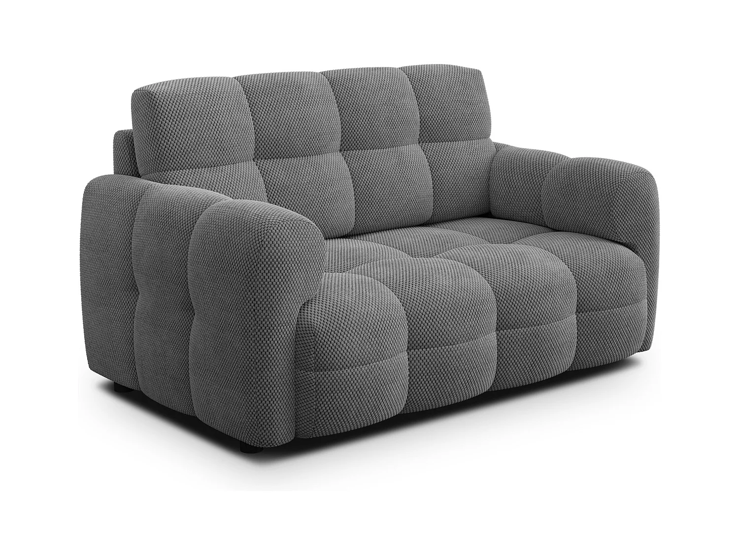 CANAPÉ MELLOW 2 places, tissu gris