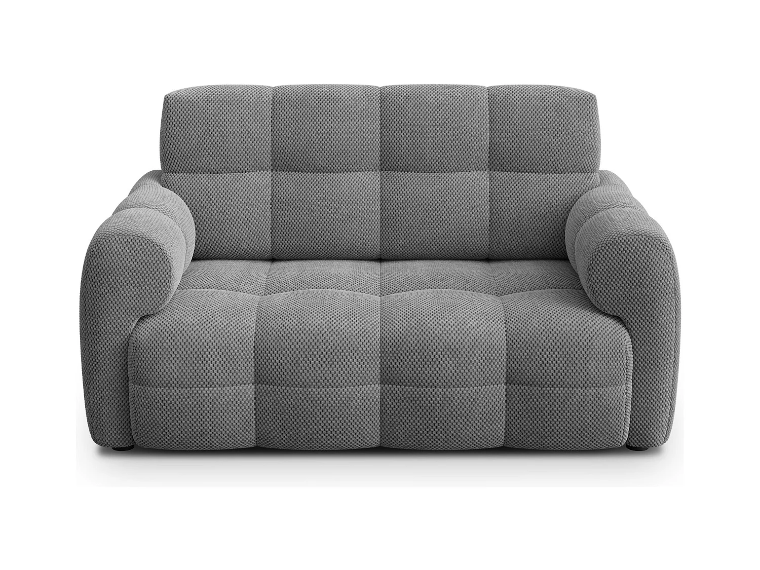 CANAPÉ MELLOW 2 places, tissu gris