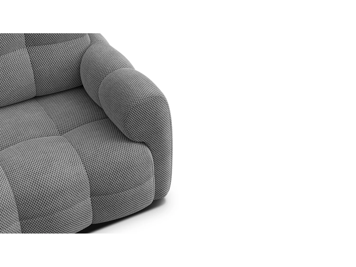 Sofa 2-Sitzer MELLOW, grau
