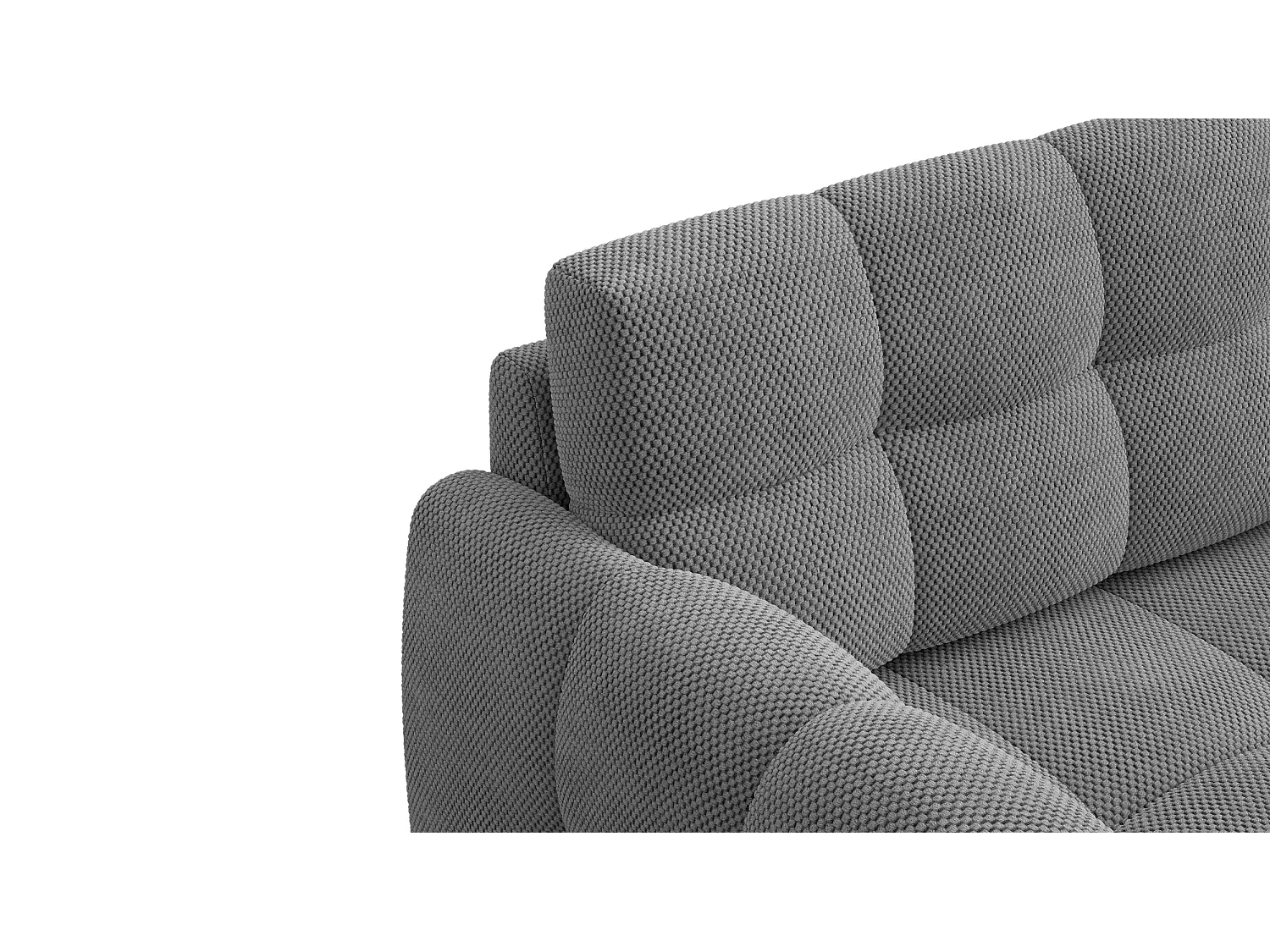Sofa 2-Sitzer MELLOW, grau