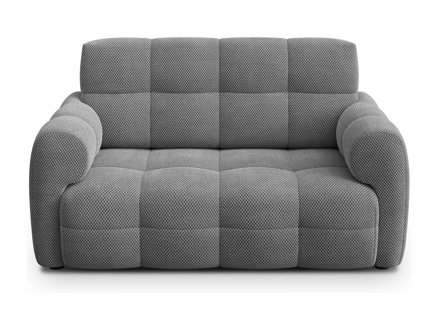 CANAPÉ MELLOW 2 places, tissu gris