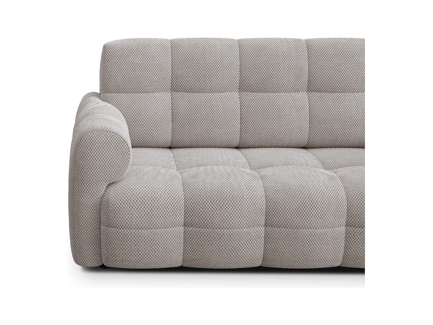 CANAPÉ MELLOW 2,5 places, tissu beige