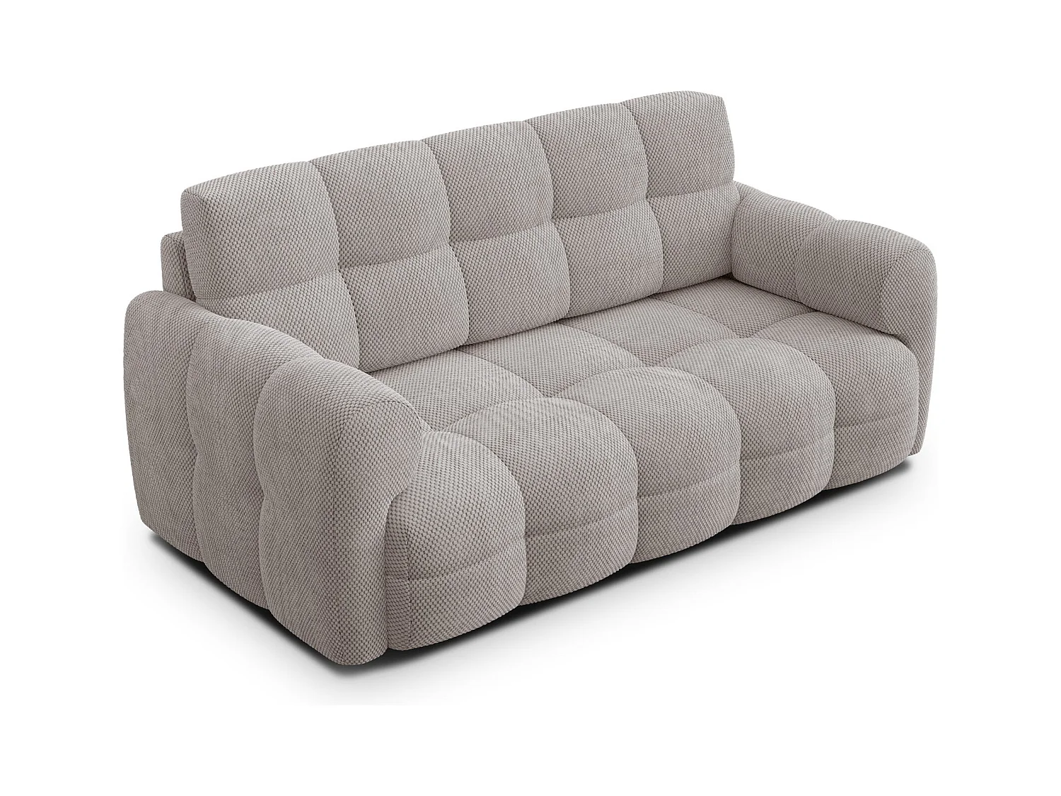 CANAPÉ MELLOW 2,5 places, tissu beige